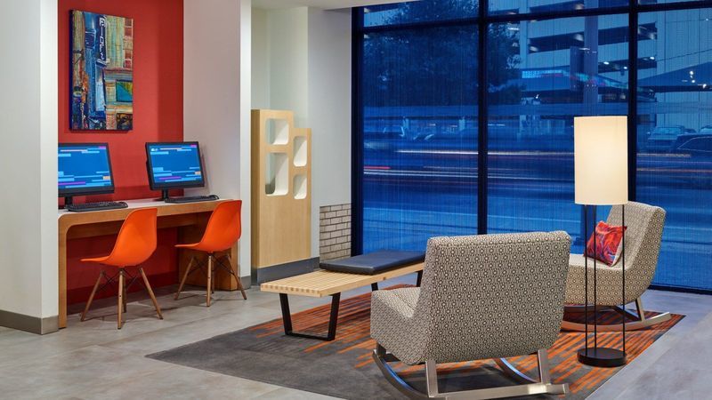 Hotel Aloft Houston Downtown Exterior foto