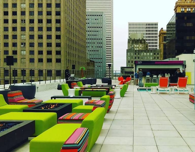 Hotel Aloft Houston Downtown Exterior foto