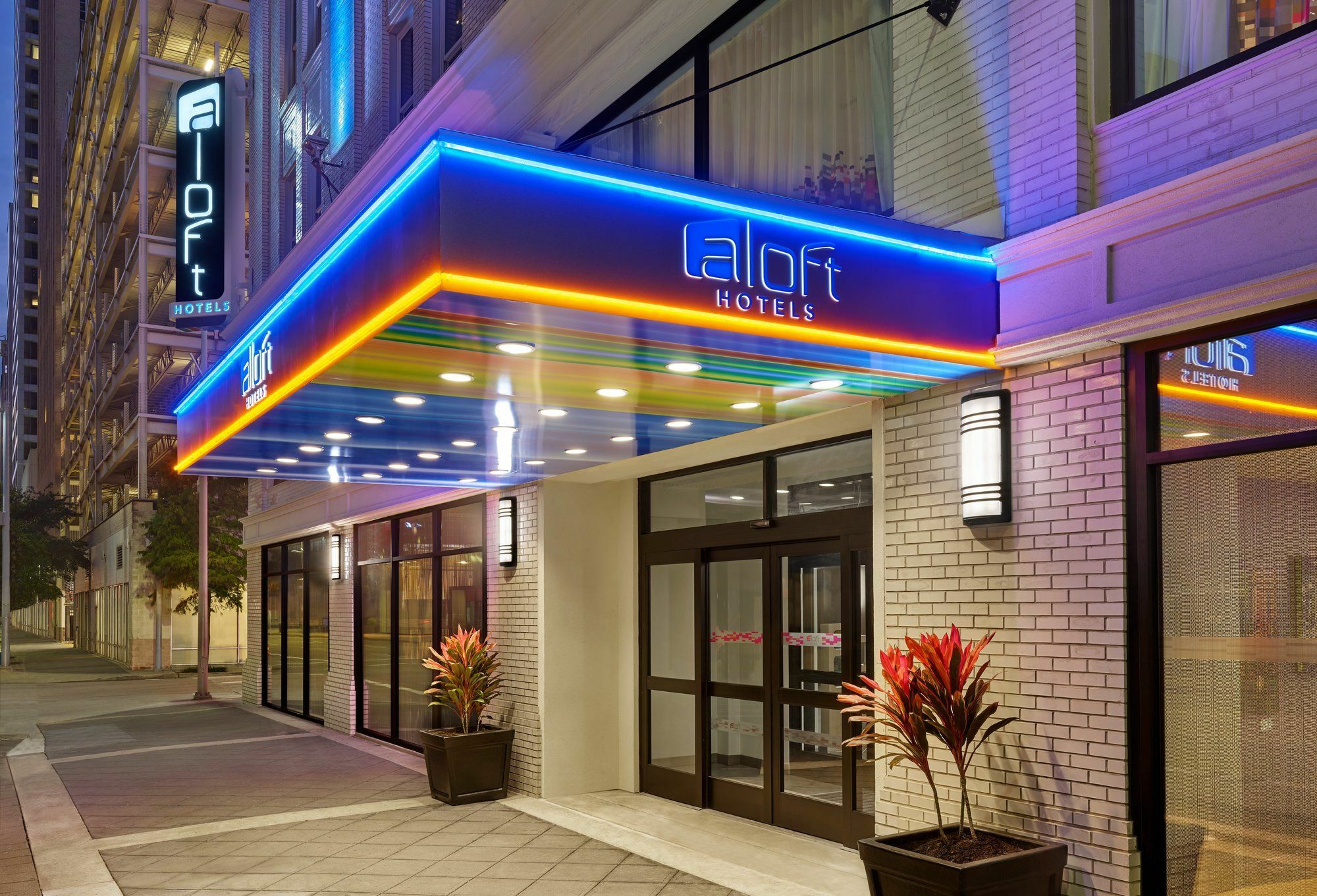 Hotel Aloft Houston Downtown Exterior foto